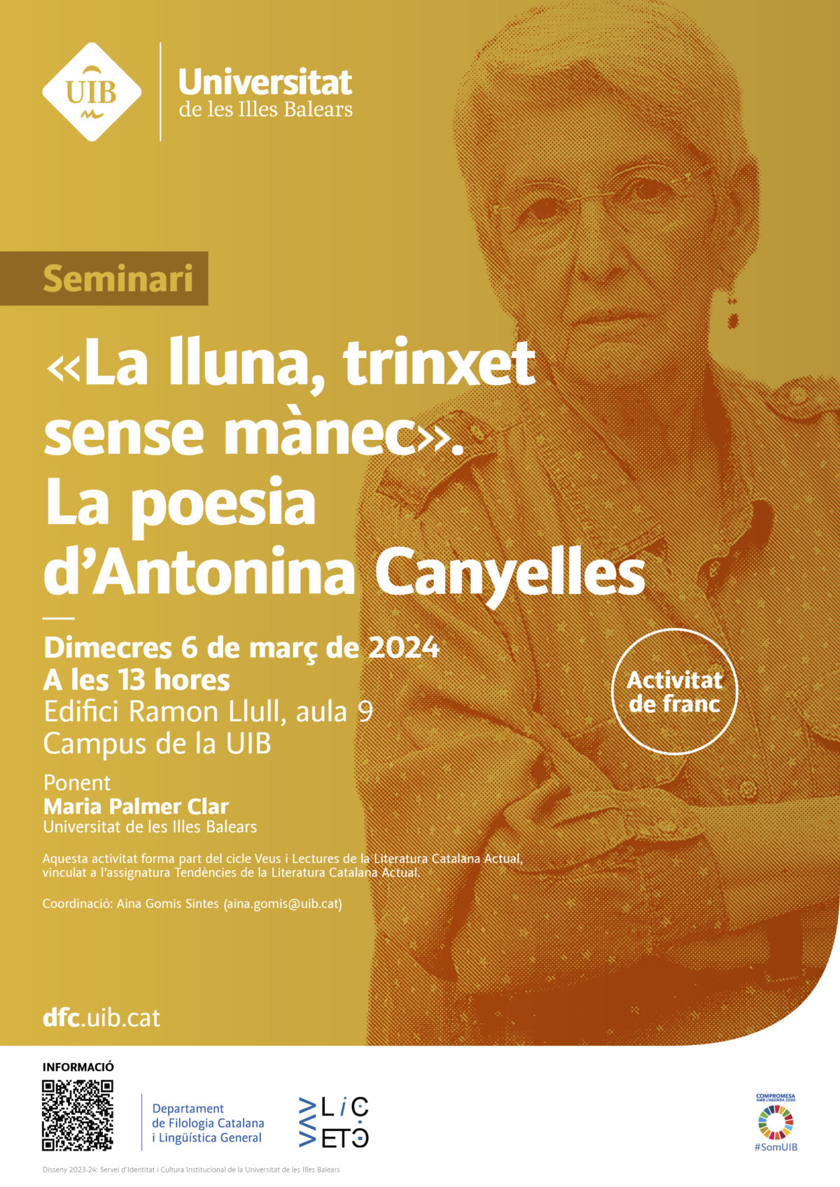 Cicle de seminaris “Veus i lectures de la literatura catalana actual”